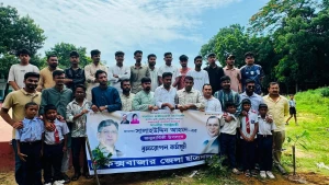 স্বরাষ্ট্রমন্ত্রী  এমপির জন্মবার্ষিকী উপলক্ষে আয়োজিত দিনব্যাপী কর্মসূচির অংশ হিসেবে কক্সবাজার জেলা ছাত্রদলের বৃক্ষরোপণ